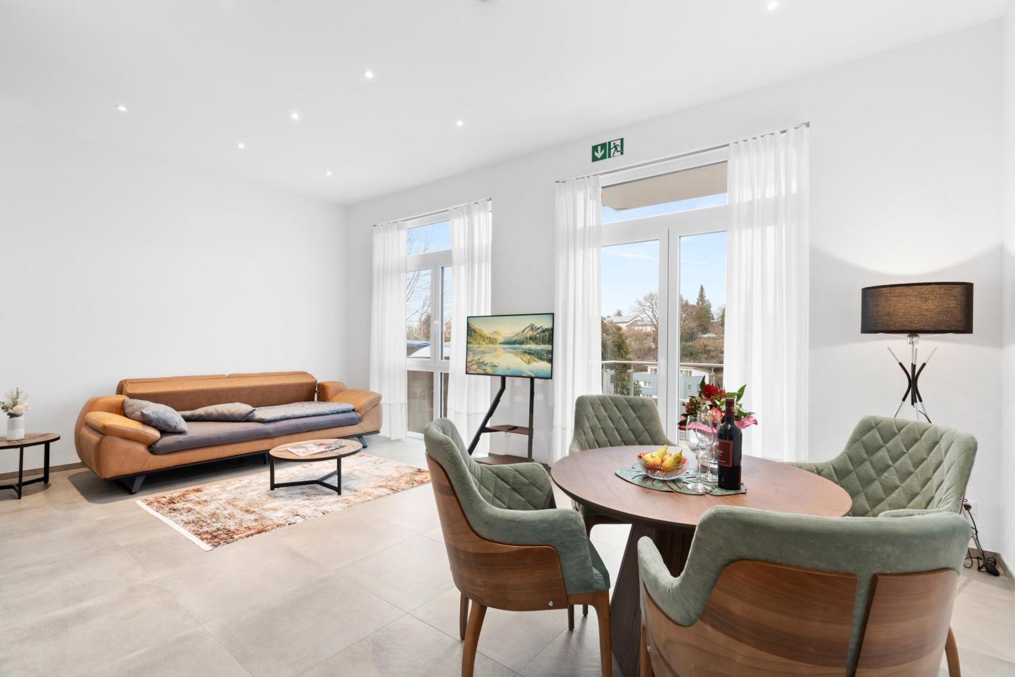 Premium Smartapart Julia Zentral Und Modern Mit Smarthome Tettnang Exterior photo